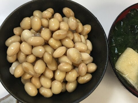 圧力鍋で！おいしい蒸し大豆